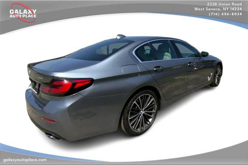Bluestone Metallic 2021 BMW 540 i