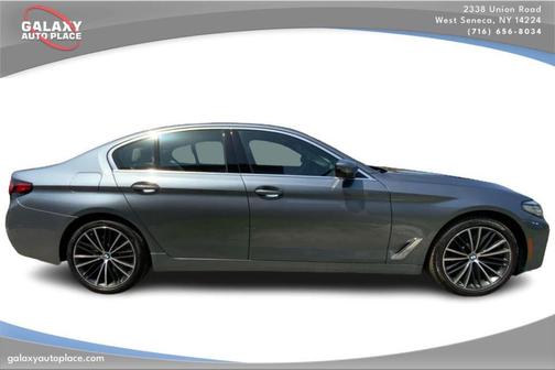 Bluestone Metallic 2021 BMW 540 i