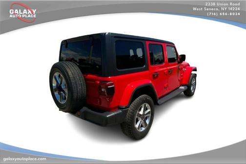 Firecracker Red Clearcoat 2018 Jeep Wrangler Unlimited Sahara