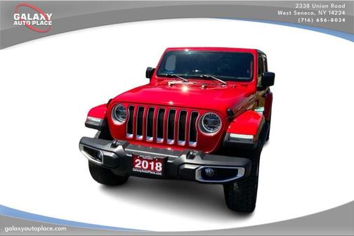 Firecracker Red Clearcoat 2018 Jeep Wrangler Unlimited Sahara