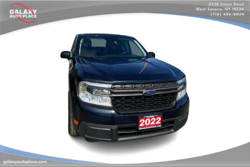 Blue 2022 Ford Maverick XLT