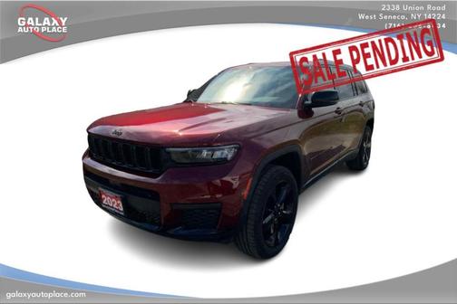 Velvet Red Pearlcoat 2023 Jeep Grand Cherokee L Laredo
