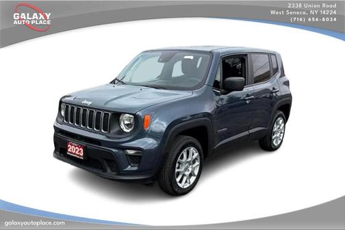 Slate Blue Pearlcoat 2023 Jeep Renegade Latitude