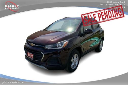 Black Cherry Metallic 2021 Chevrolet Trax LT