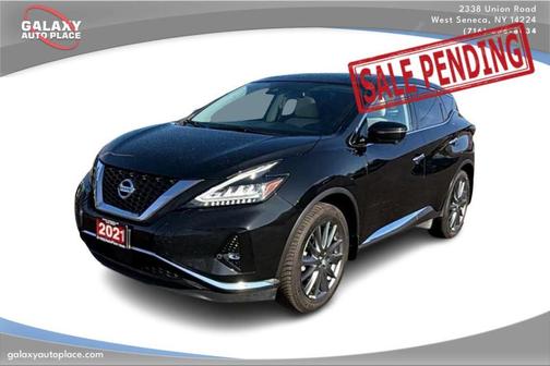 Magnetic Black 2021 Nissan Murano SV