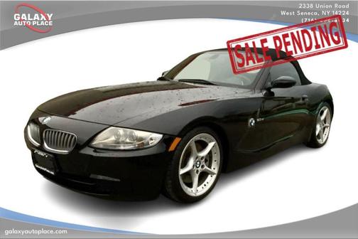 Jet Black 2008 BMW Z4 3.0si Roadster