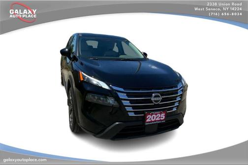 Super Black 2025 Nissan Rogue SV