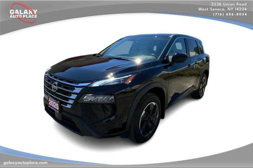 Super Black 2025 Nissan Rogue SV