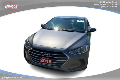 Machine Gray 2018 Hyundai ELANTRA SEL