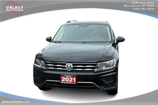 Deep Black Pearl Effect 2021 Volkswagen Tiguan 2.0T SE
