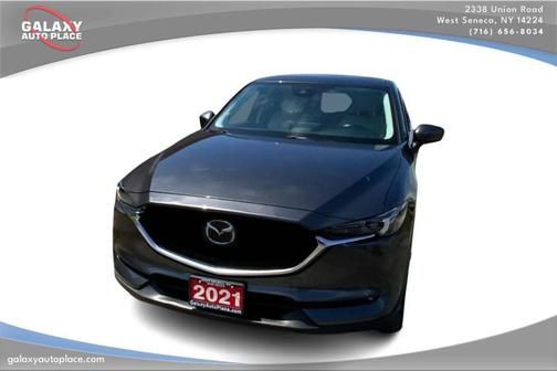 Machine Gray Metallic 2021 Mazda CX-5 Grand Touring