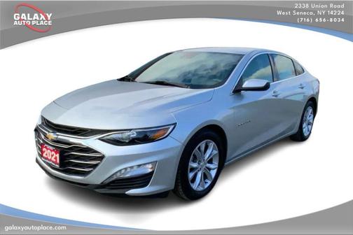 Silver Ice Metallic 2021 Chevrolet Malibu LT
