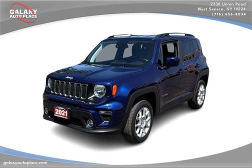 Jetset Blue Clearcoat 2021 Jeep Renegade Latitude