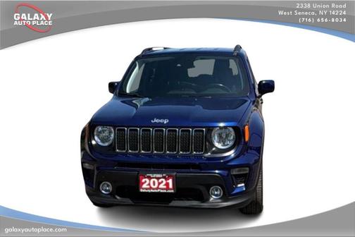 Jetset Blue Clearcoat 2021 Jeep Renegade Latitude