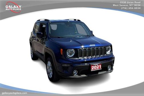 Jetset Blue Clearcoat 2021 Jeep Renegade Latitude