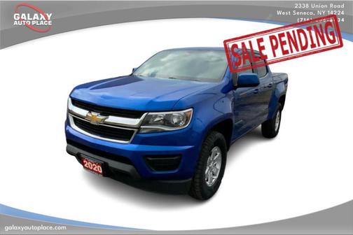 Kinetic Blue 2020 Chevrolet Colorado WT