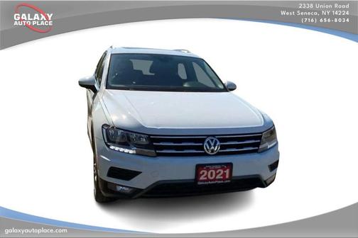 Pure White 2021 Volkswagen Tiguan 2.0T SEL