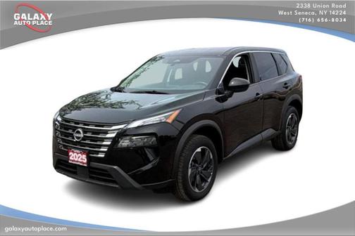 Black 2025 Nissan Rogue SV