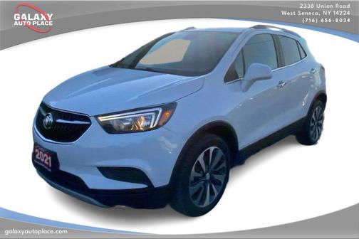 Summit White 2021 Buick Encore Preferred