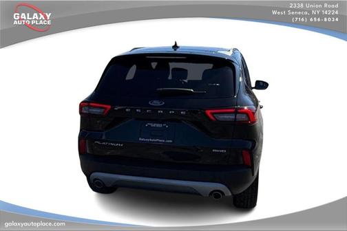 Agate Black Metallic 2025 Ford Escape Platinum