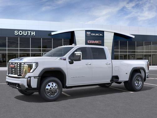 Glacier White Tricoat 2026 GMC Sierra 3500 Denali