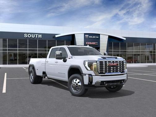 Glacier White Tricoat 2026 GMC Sierra 3500 Denali