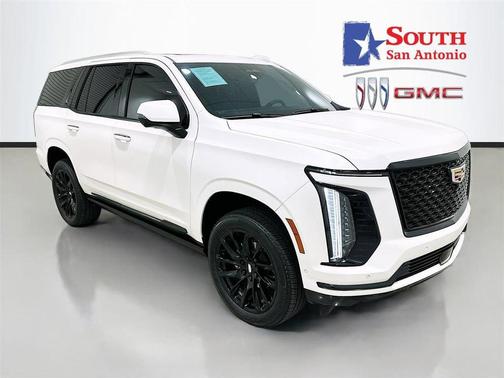 Crystal White Tricoat 2025 Cadillac Escalade Premium Luxury