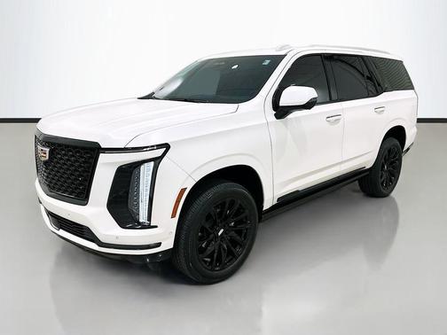 Crystal White Tricoat 2025 Cadillac Escalade Premium Luxury