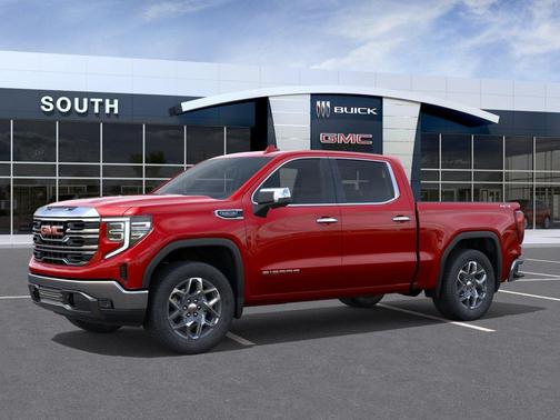 Volcanic Red Tintcoat 2026 GMC Sierra 1500 SLT