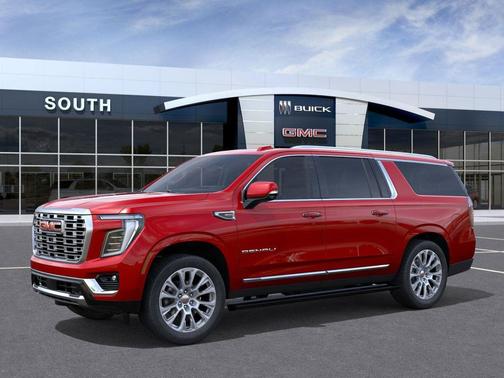 Volcanic Red Tintcoat 2026 GMC Yukon XL Denali