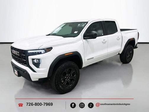 Summit White 2025 GMC Canyon Elevation