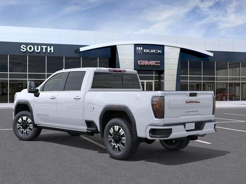 Glacier White Tricoat 2026 GMC Sierra 2500 Denali