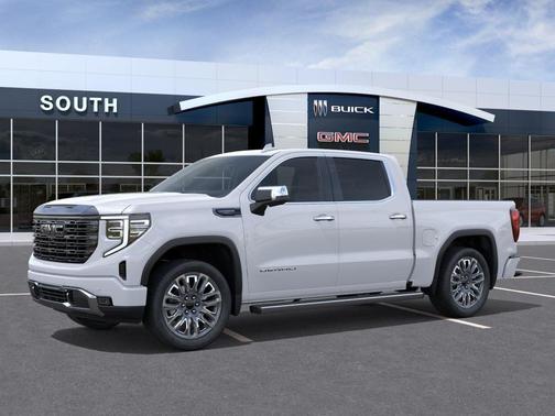 Glacier White Tricoat 2026 GMC Sierra 1500 Denali Ultimate
