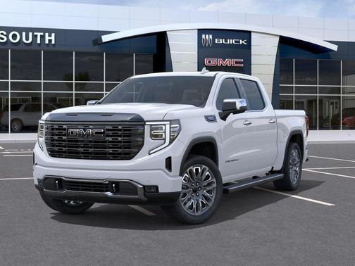 Glacier White Tricoat 2026 GMC Sierra 1500 Denali Ultimate