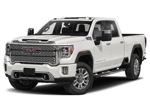 White Frost Tricoat 2022 GMC Sierra 2500 Denali