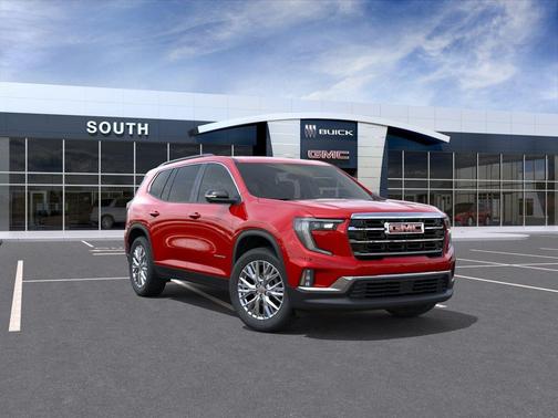 Volcanic Red Tintcoat 2027 GMC Acadia FWD Elevation
