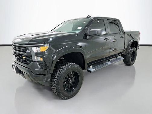 Black 2024 Chevrolet Silverado 1500 Custom