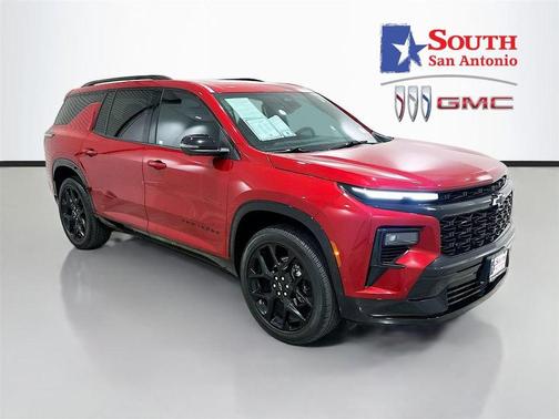 Radiant Red Tintcoat 2024 Chevrolet Traverse RS