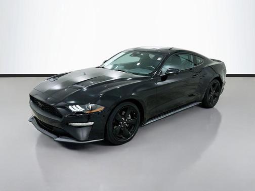 Shadow Black 2022 Ford Mustang EcoBoost