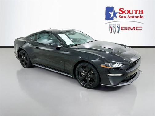 Shadow Black 2022 Ford Mustang EcoBoost