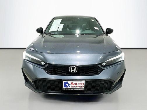 Gray 2026 Honda Civic Hybrid Sport