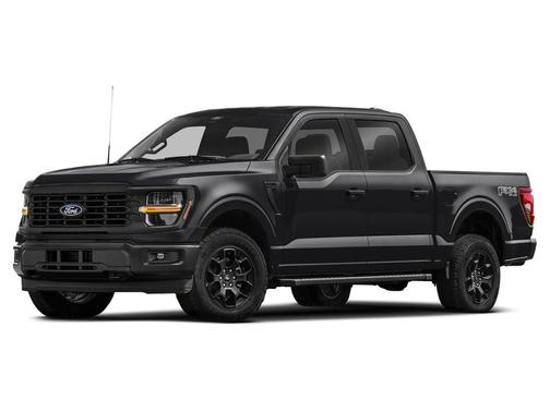 Agate Black Metallic 2024 Ford F-150 STX