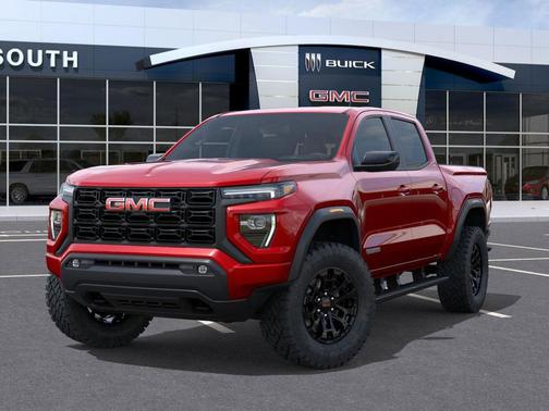 Volcanic Red Tintcoat 2026 GMC Canyon Elevation