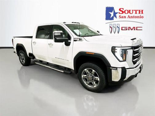 Summit White 2025 GMC Sierra 2500 SLT