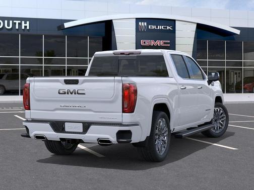 Glacier White Tricoat 2026 GMC Sierra 1500 Denali Ultimate