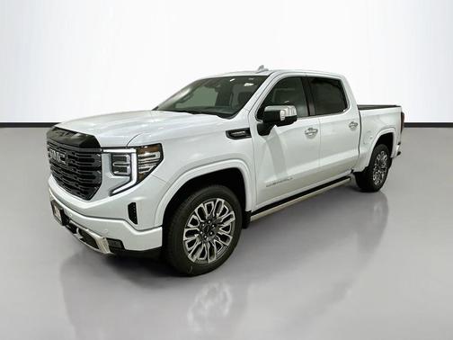 Glacier White Tricoat 2026 GMC Sierra 1500 Denali Ultimate