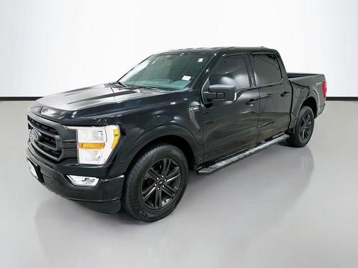 Agate Black Metallic 2021 Ford F-150 XLT