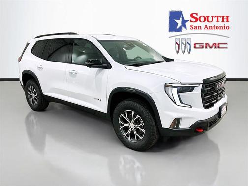 Glacier White Tricoat 2026 GMC Acadia AT4 AWD