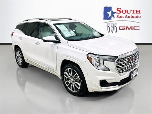 White Frost Tricoat 2024 GMC Terrain Denali