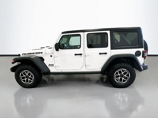 Bright White Clearcoat 2024 Jeep Wrangler Rubicon